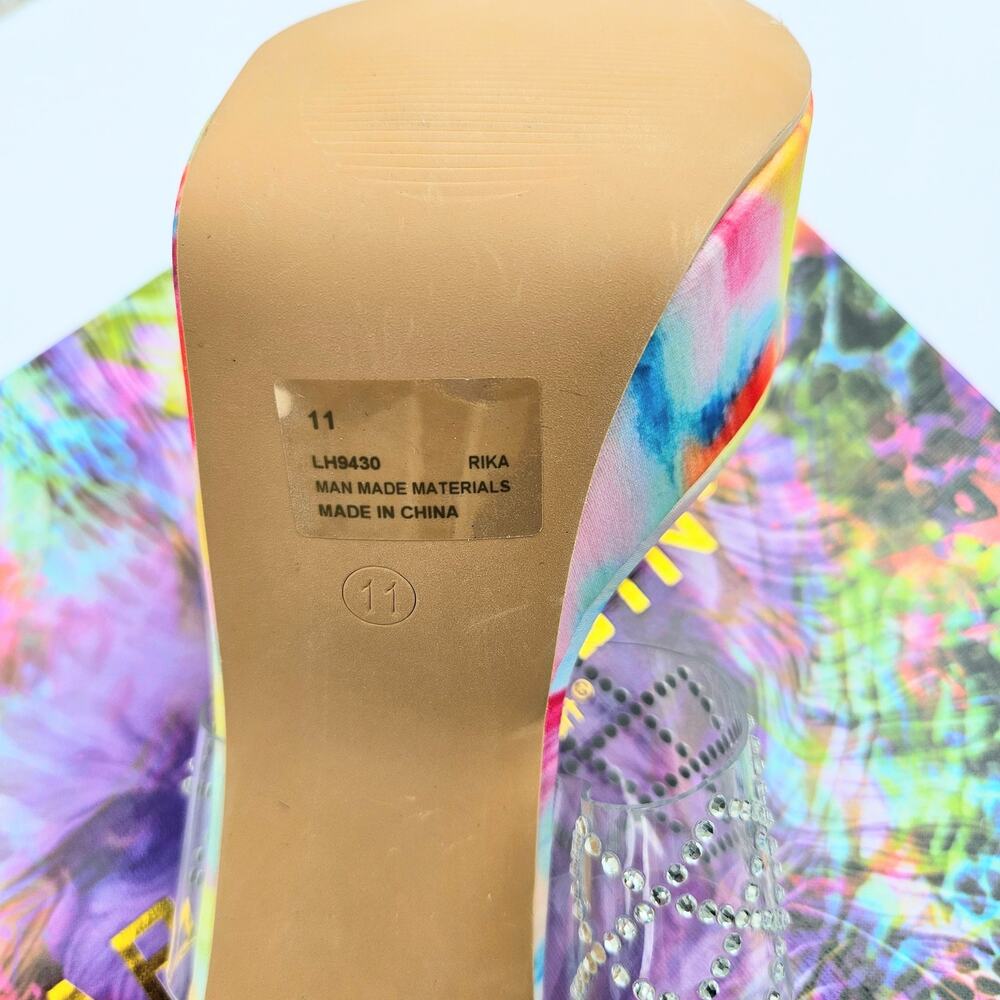 Cape Robbin Rika Platform Shoes Size 11 US Rainbow Platform Shoes - Picture 5 of 5
